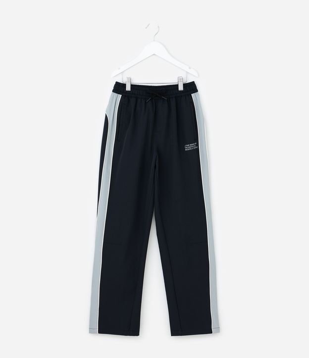 Pantalón Infantil Tática Lisa con Elástico 5 a 14 años