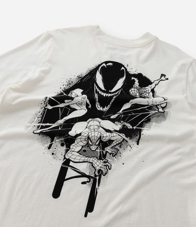 Remera Regular en Algodón con Estampa de Venom 8