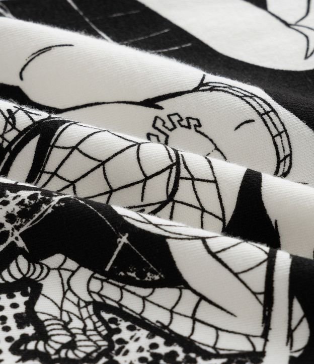 Remera Regular en Algodón con Estampa de Venom 9