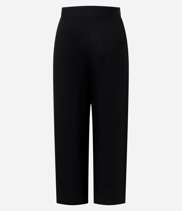 Pantalón Pantacourt en Sastre con Pliegues Delanteros 6