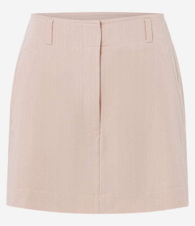 Short Pollera con Bolsillos y Rayas de Cera 6