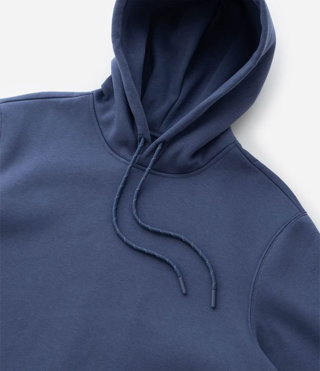 Saco Cerrado Deportivo en Algodón con Felpa y Capucha Curve & Plus Size 10