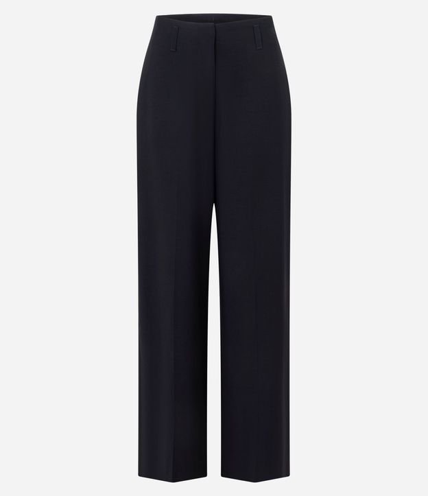 Pantalón Wide Leg en Flame con Friso 7