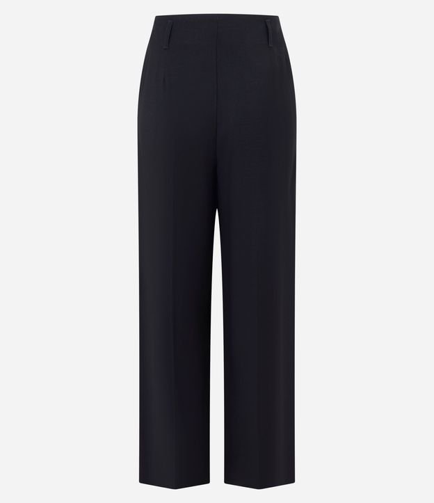 Pantalón Wide Leg en Flame con Friso 8