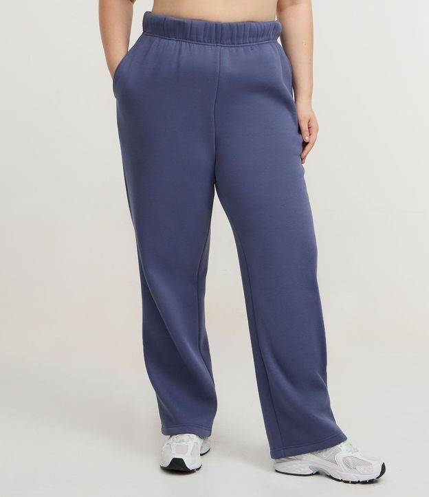 Pantalón Deportiva en Algodón con Felpa Curve & Plus Size 2