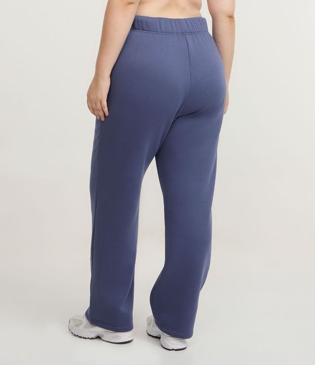 Pantalón Deportiva en Algodón con Felpa Curve & Plus Size 4