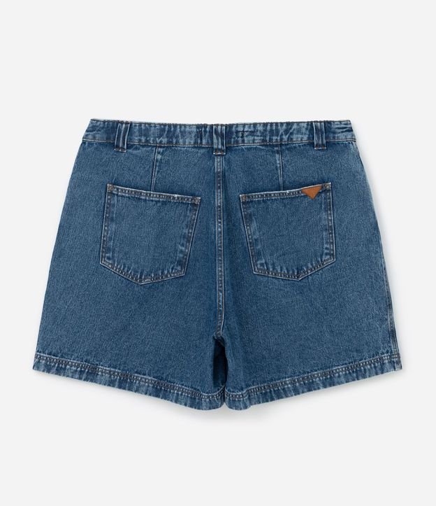 Short Jeans con Ruedo Largo Curve & Plus Size 6
