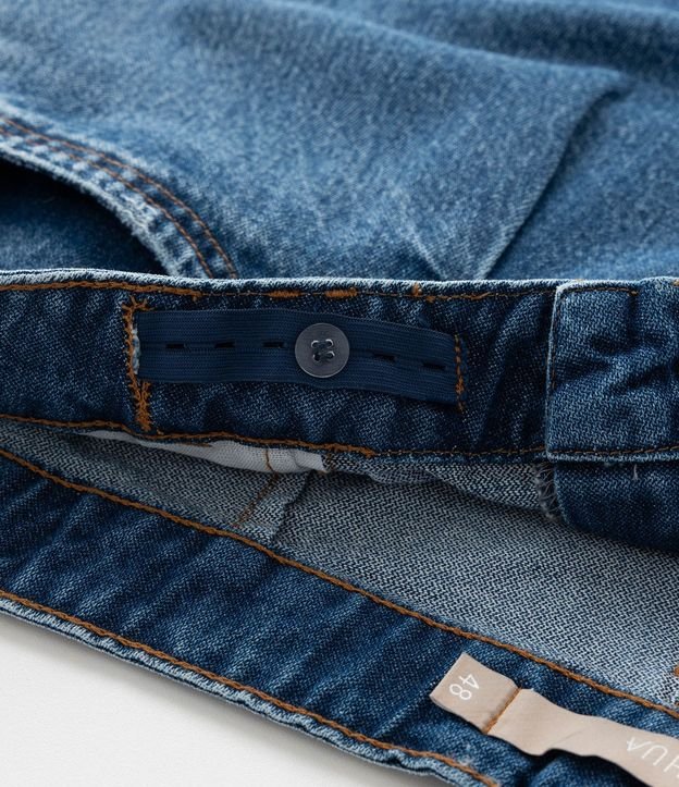 Short Jeans con Ruedo Largo Curve & Plus Size 7