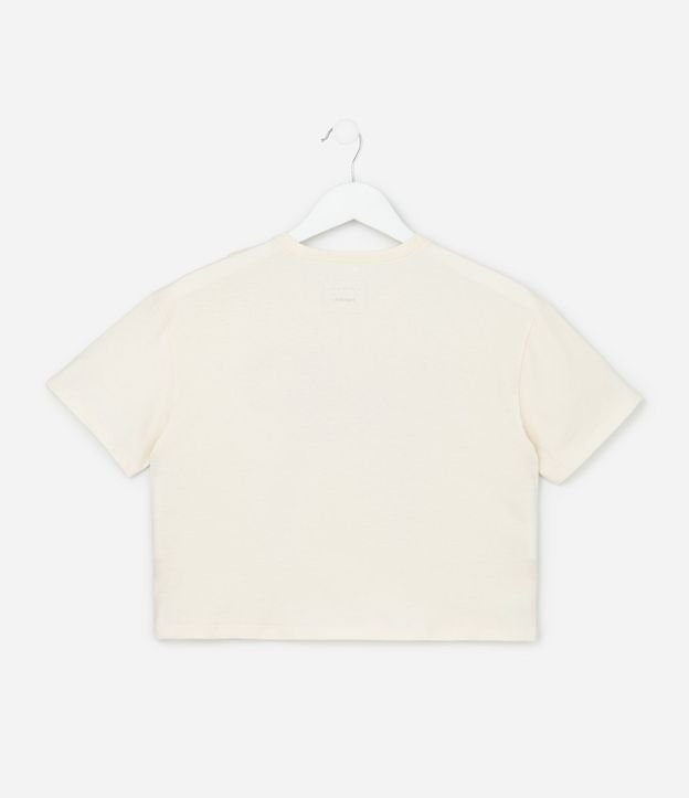 Remera Infantil Boxy con Estampa de Lazo - Talle 5 a 14 años 3