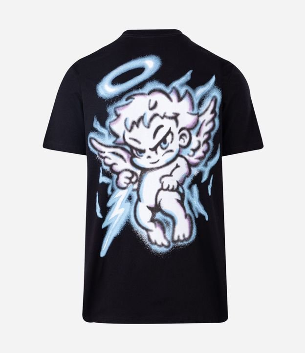 Remera Comfort en Algodón con Estampa del Angel Divine Spark 8