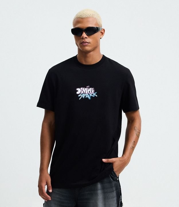 Remera Comfort en Algodón con Estampa del Angel Divine Spark 2