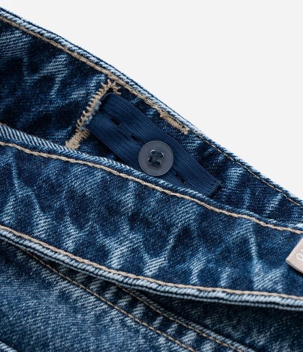 Pantalón de Jean Barrel con Terminación Deshilachada Curve & Plus Size 9