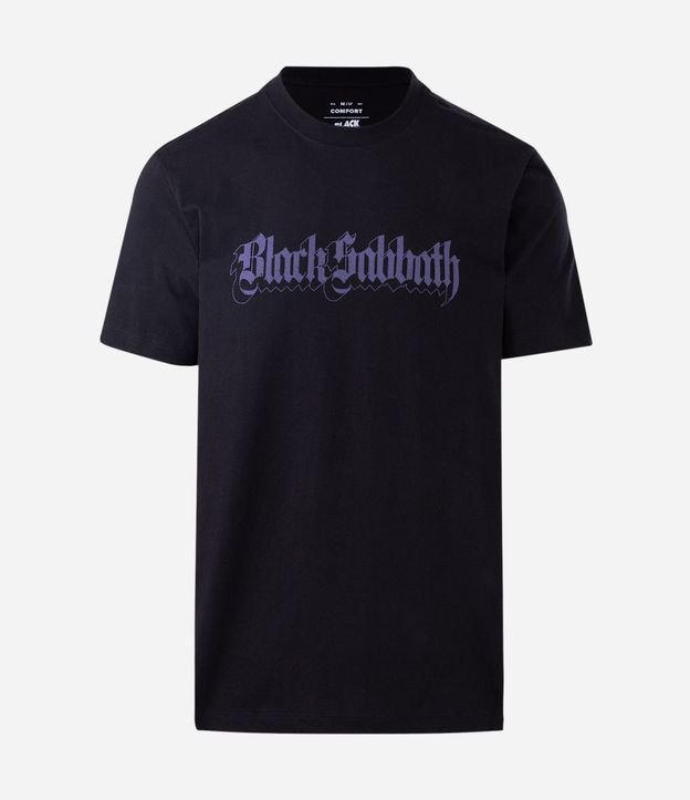 Remera Comfort en Algodón con Estampa Black Sabbath 6