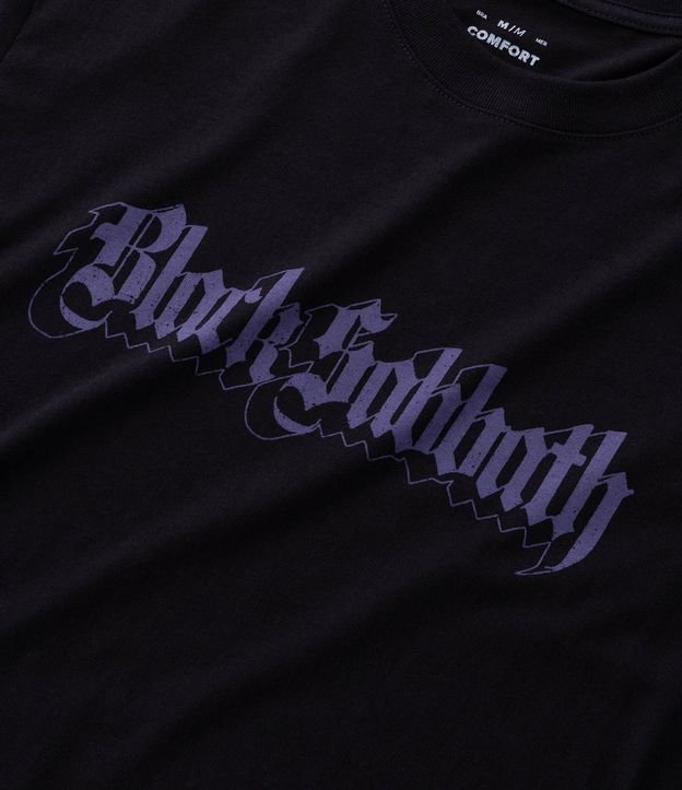 Remera Comfort en Algodón con Estampa Black Sabbath 9