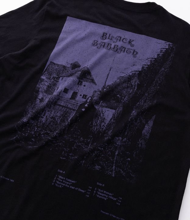 Remera Comfort en Algodón con Estampa Black Sabbath 10
