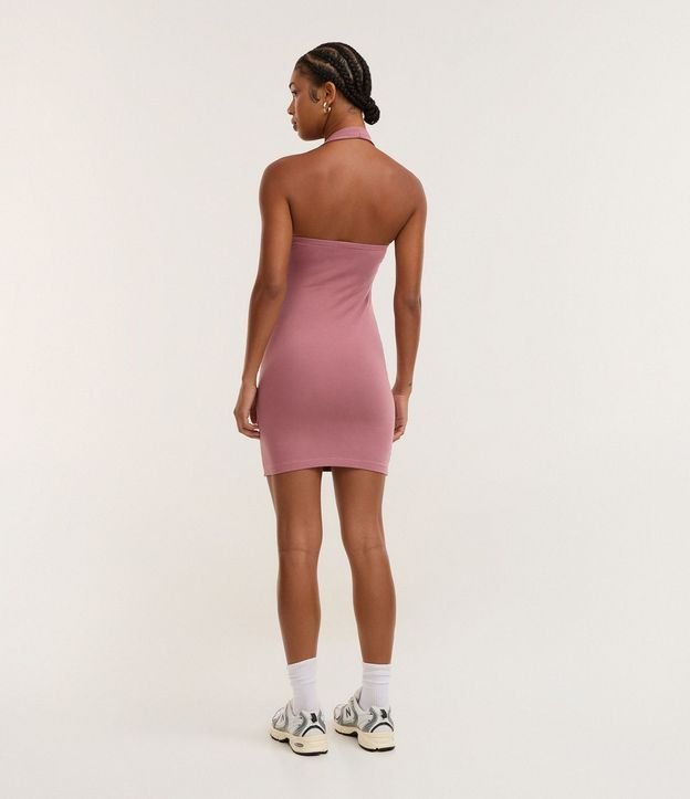 Vestido Corto en Algodón en Frente Unica 2