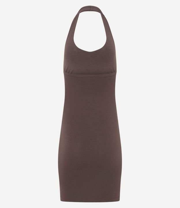 Vestido Corto en Algodón en Frente Unica 7