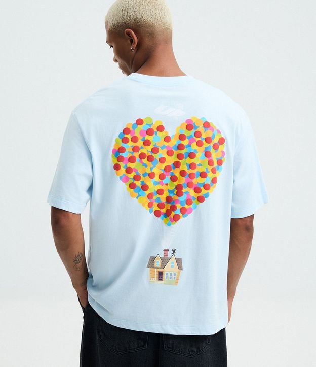 Remera Boxy en Algodón con Estampado Up Altas Aventuras