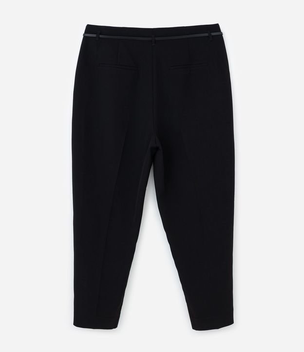 Pantalón carrot Sastre con Cinturón y Bolsillos Curve y Plus Size 6