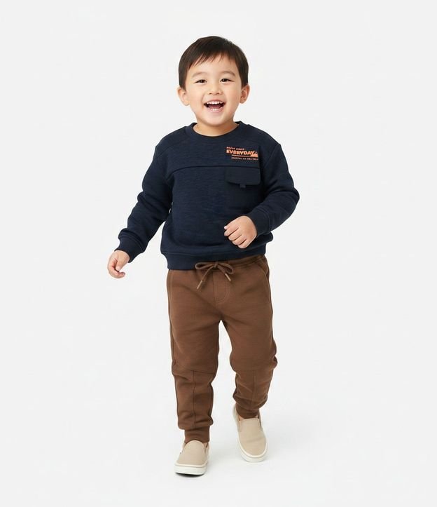 Buzo Infantil con Bolsillo Solapa – Talle 1 a 5/6 años 1