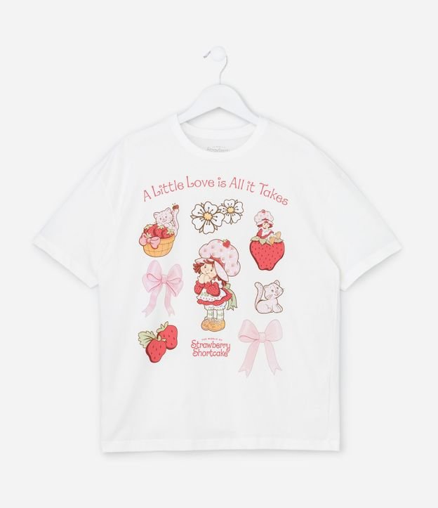 Remera Infantil con Estampado Frutilla Ícones – Talle 7 a 15/16 años 2