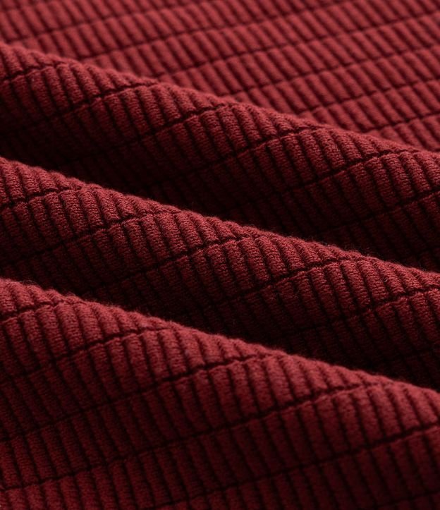 Suéter en Malla con Textura de Cuadros Grid 6