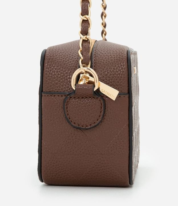 Cartera Transversal Pequeña en PU con Asa de Cadena 2