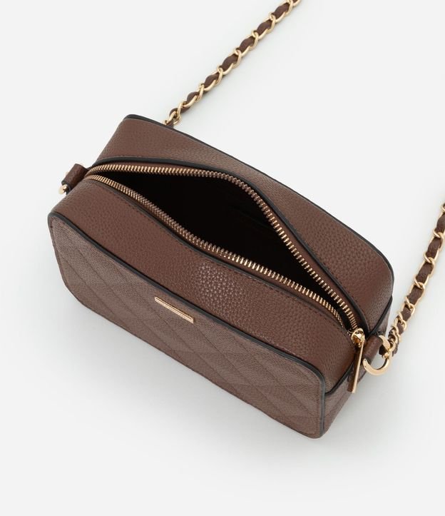 Cartera Transversal Pequeña en PU con Asa de Cadena 4