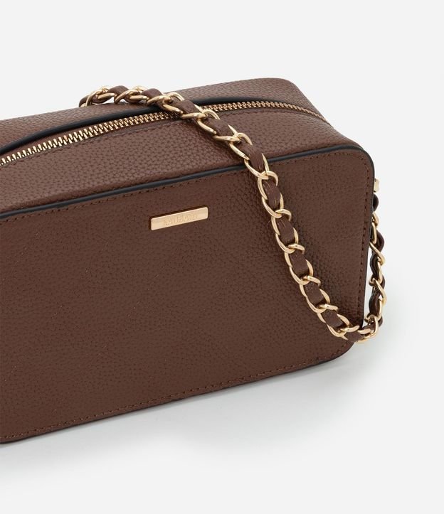 Cartera Transversal Pequeña en PU con Asa de Cadena 6