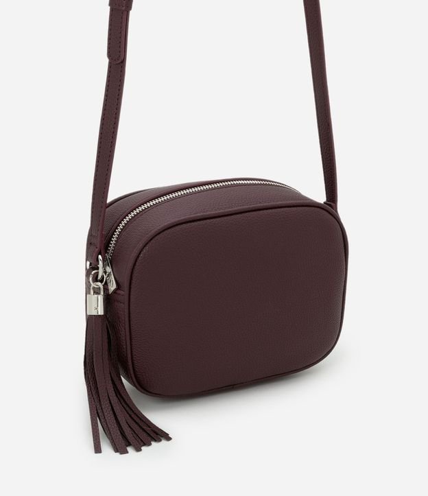 Cartera Pequeña Transversal con Detalle de Borla