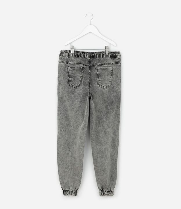 Pantalón Infantil Jogger en Jeans con Cintura Ajustable – Talle 5 a 14 años 3