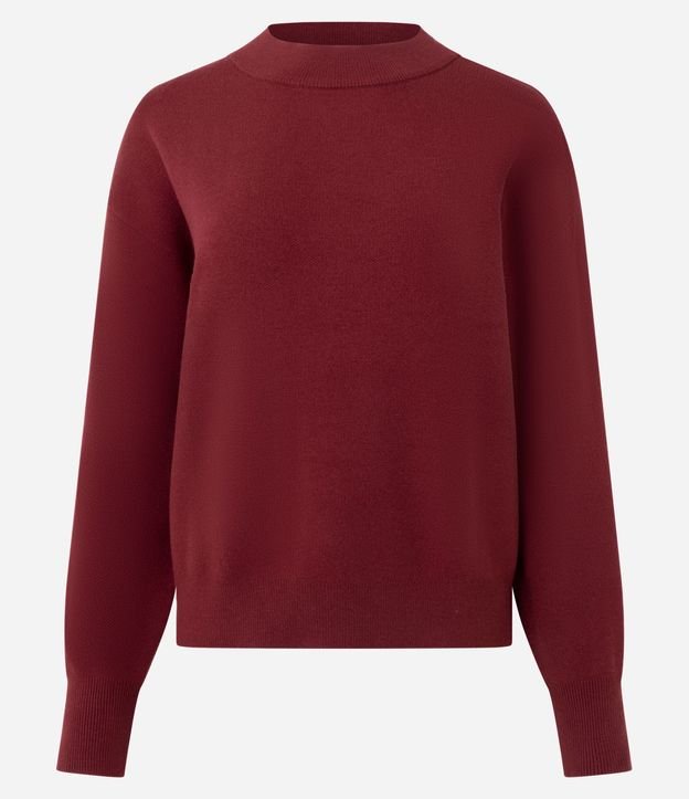 Buzo Suéter en Tricot con Puño Ajustado 5