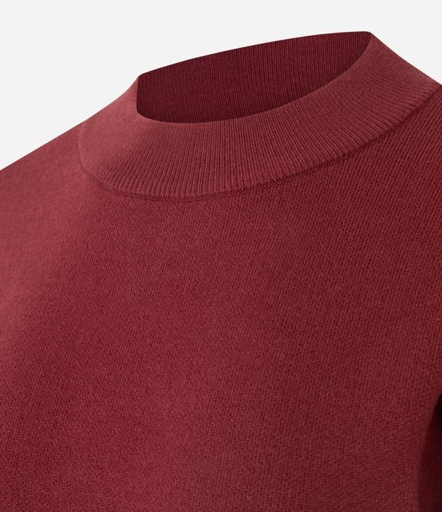 Buzo Suéter en Tricot con Puño Ajustado 6