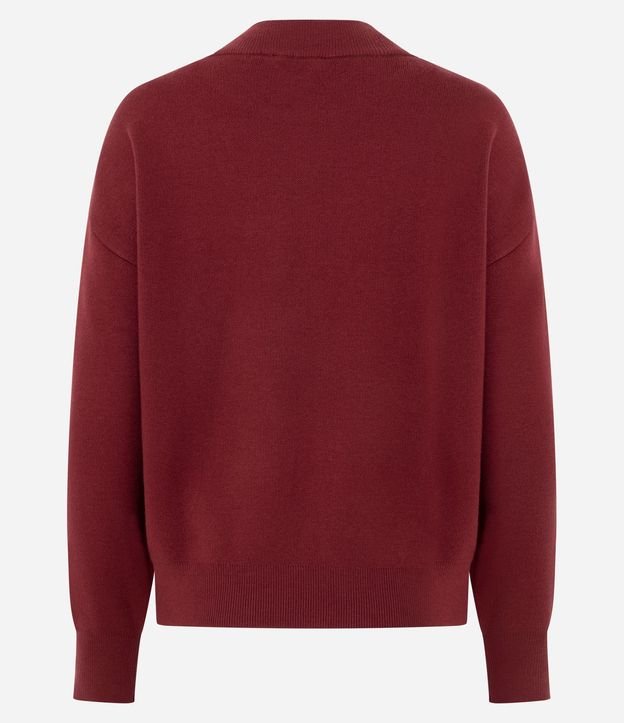 Buzo Suéter en Tricot con Puño Ajustado 7