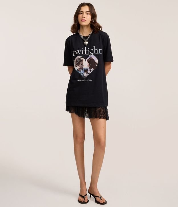 Remera con Estampa Crepúsculo Bella y Edward 2