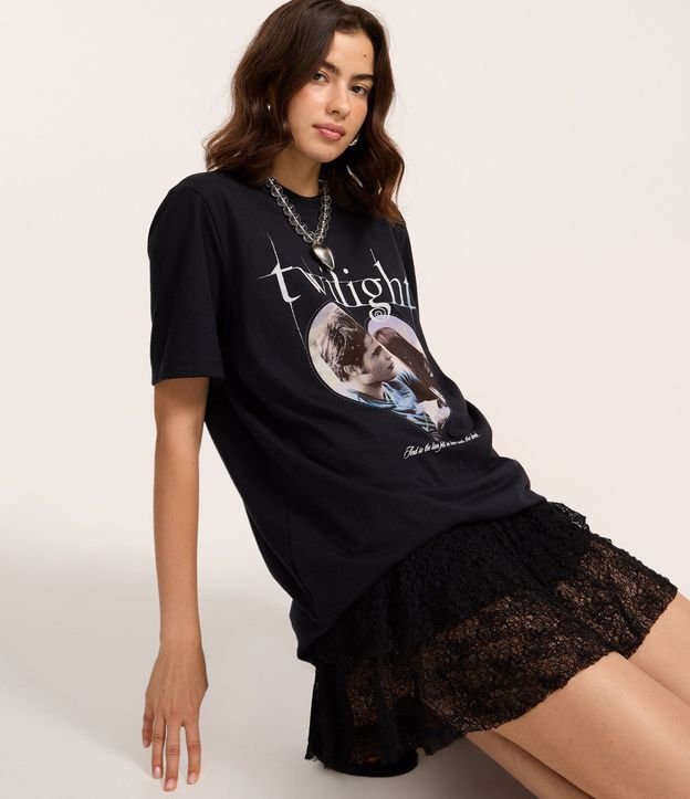 Remera con Estampa Crepúsculo Bella y Edward 5