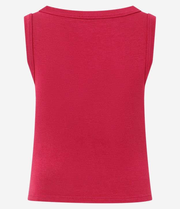 Blusa sin Manga con Escote Canoa 6