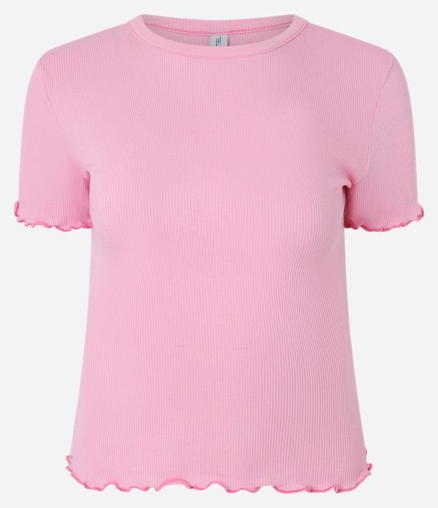 Blusa Manga Corta con Cuello Redondo 8