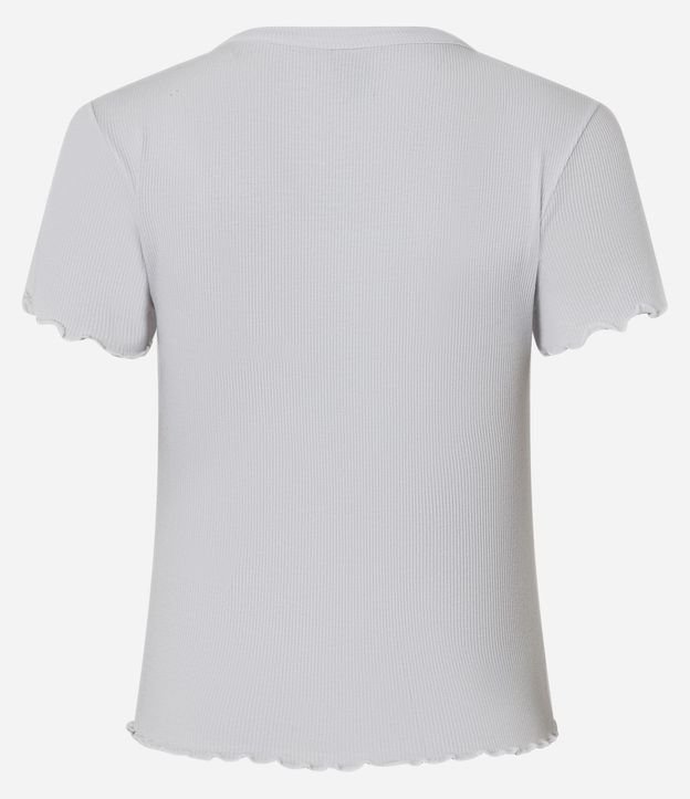 Blusa Manga Corta con Cuello Redondo 9