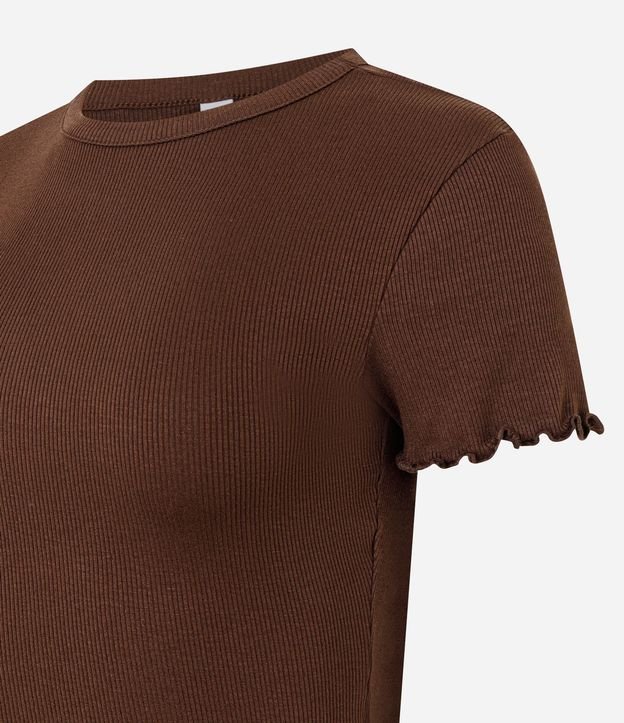 Blusa Manga Corta con Cuello Redondo 11