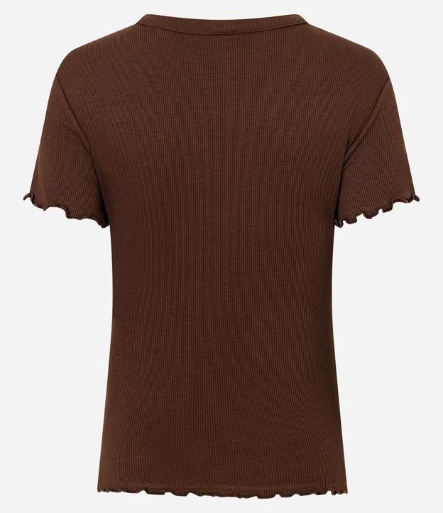 Blusa Manga Corta con Cuello Redondo 12