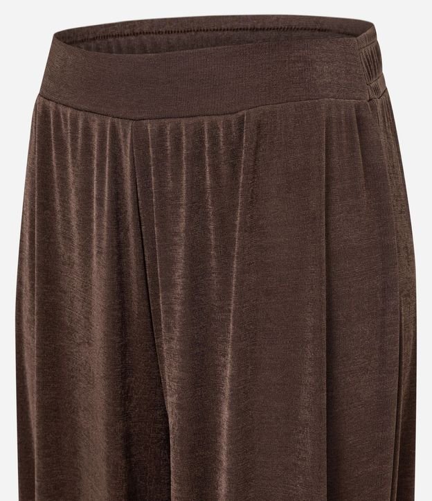 Pantalón Aladim con Leve Brillo y Cintura Ancha 6