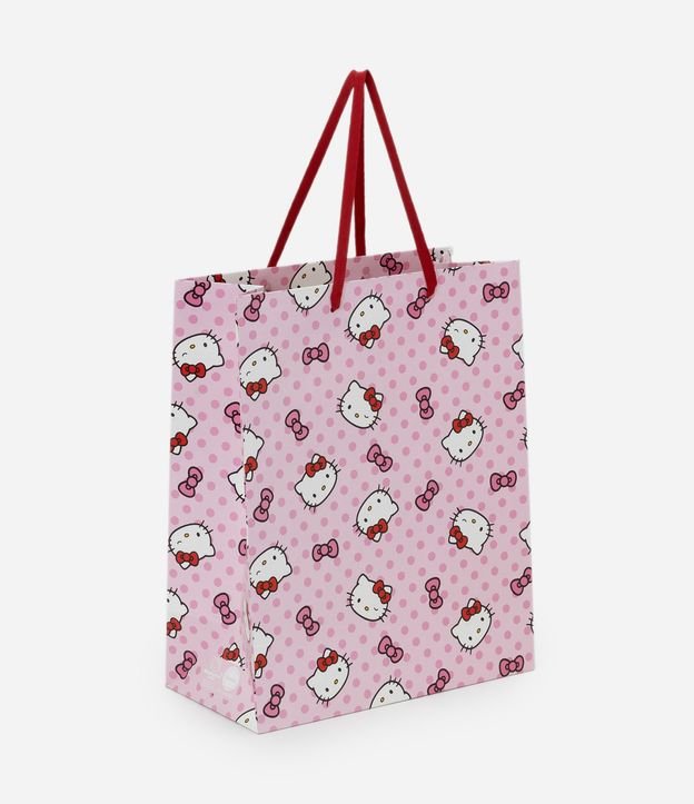 Bolsa de Papel Mediana con Correa Plana Hello Kitty
