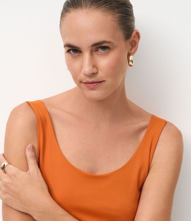 Blusa Musculosa en Poliamida con Escote U 6