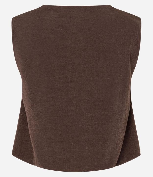 Blusa en Rib con Hombreras y Leve Brillo 10