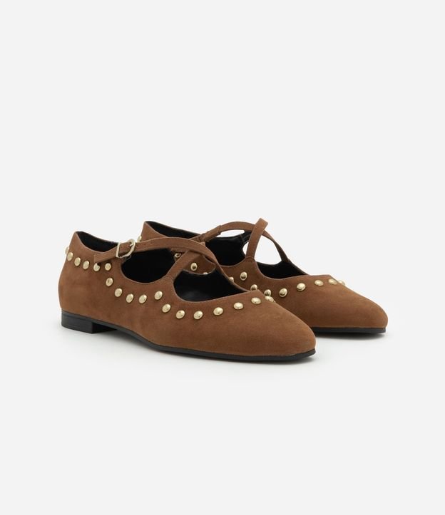 Zapatilla Boho en Algodón con Tachuelas Metálicas 3