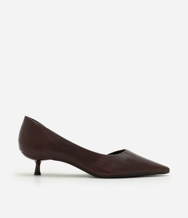 Zapato Tacones en PU con Punta Fina y Salto Mediano 1
