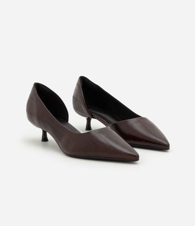 Zapato Tacones en PU con Punta Fina y Salto Mediano 3