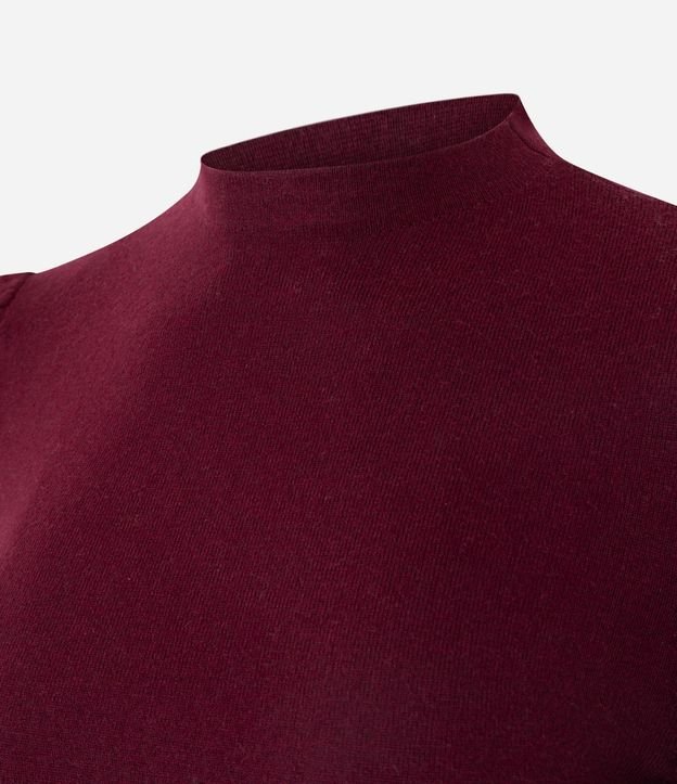 Blusa Regular en Punto con Detalle en el Hombro 6