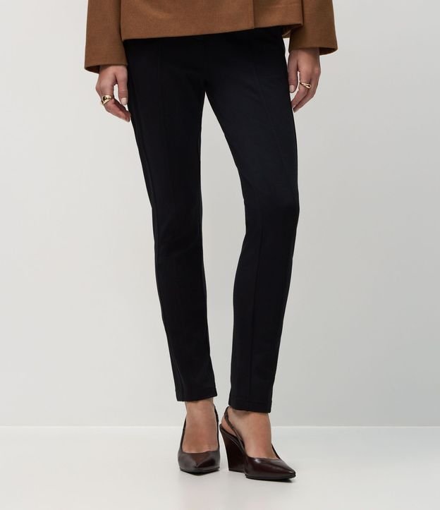 Pantalón Monteria Skinny con Pliegues Delanteros 3